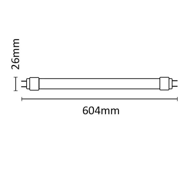 Premium LED cijevi Asalite 9W 60cm 1260lm 6500K - Slika 2