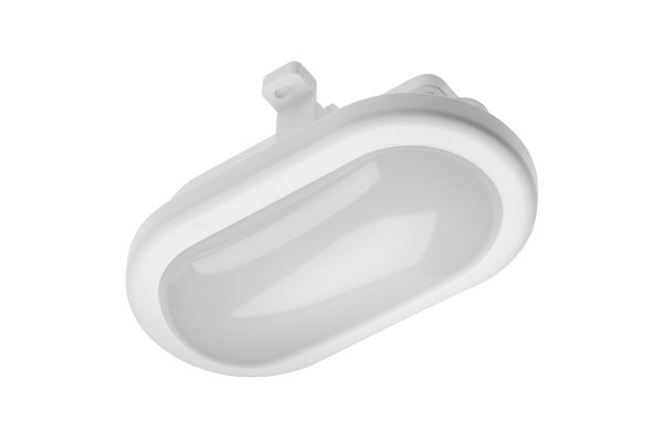 LED plafonjera  GTV Delta Ovalio 120° 12W 960lm 4000K IP54 SIVA