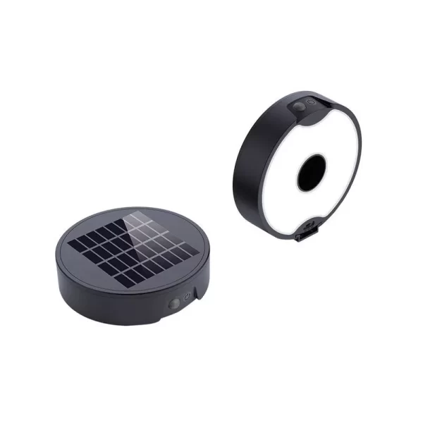 Solarna lampa za zid LED Asalite 4W 3 CCT crna - Slika 3