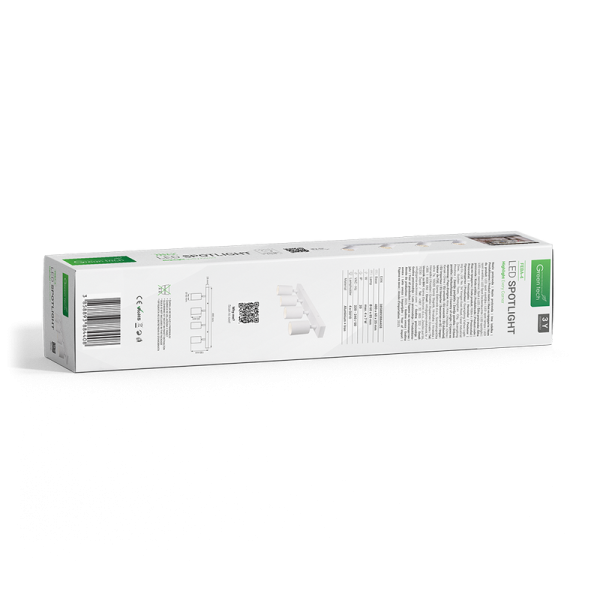 LED spot lampa Green Tech Feba 4 x GU10 bijela - Slika 4