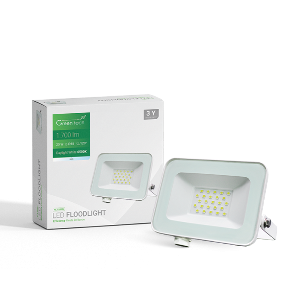 LED reflektor Green Tech 20W 6500K Bijeli